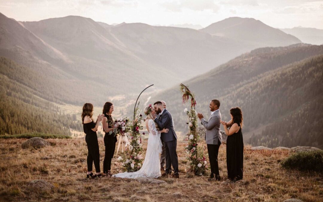 Intimate wedding video