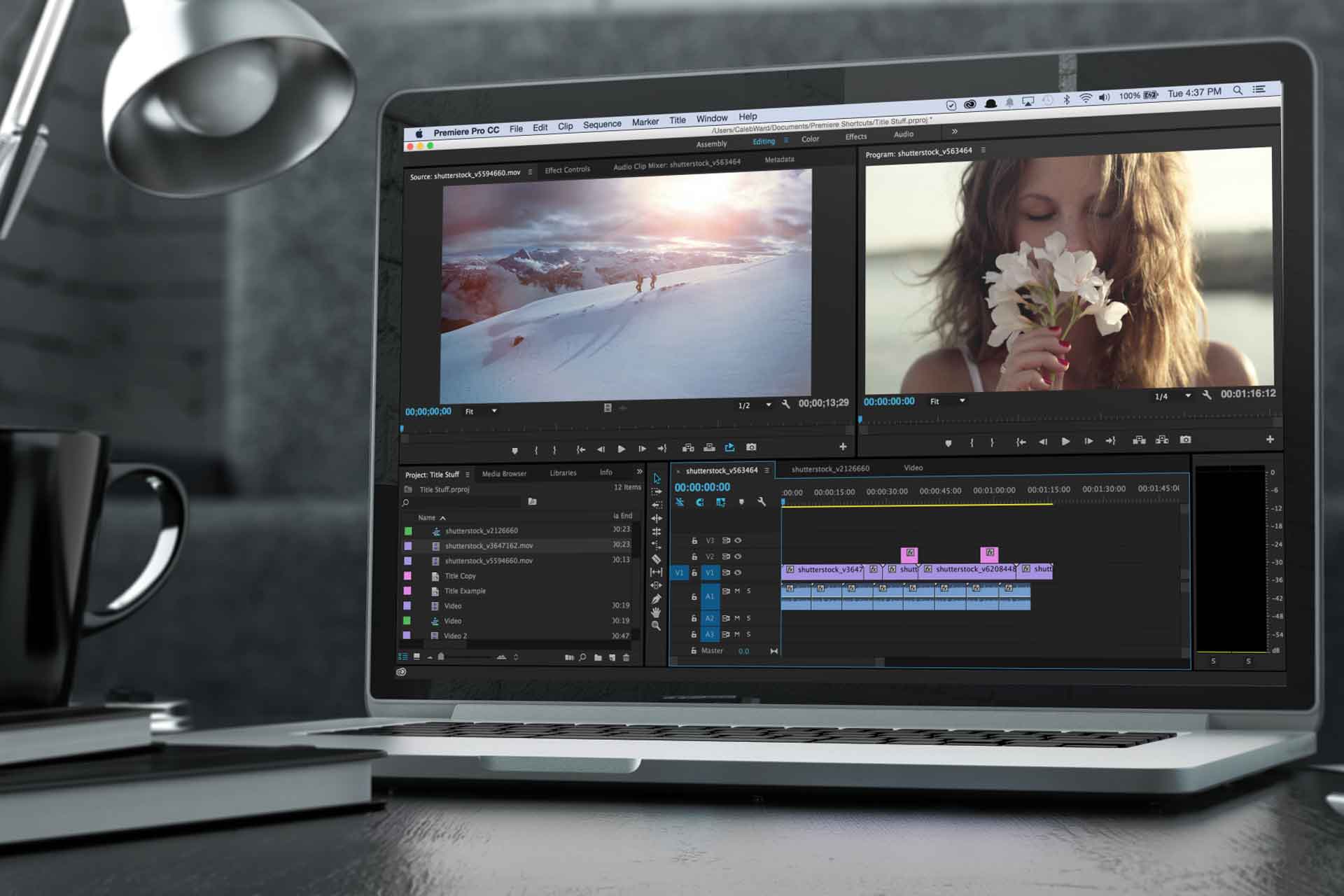 Programma di montaggio ed editing video
